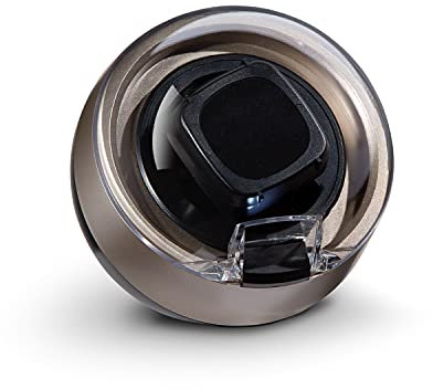 Klarstein St. Gallen ll Uhrenbeweger, Links- / Rechts- oder bidirektionaler Lauf, 4 Programme: 650/900 / 1200/1500 TPD, zuschaltbare LED-Beleuchtung, Touch-Bedienfeld, Rosegold