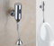 Urinalspüler, Automatischer Sensor Druckspüler Urinal Spülventil Infrarot Toilette 1/2 Urinal Spüler 0.05Mpa-0.6Mpa für Urinal Badezimmer WC (Ohne Akku)