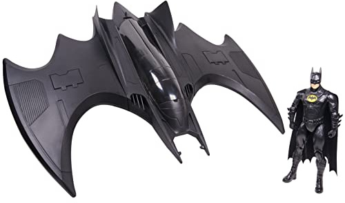 Batman DC Comics 10,2 cm Actionfigur und The Flash Batwing | Sammelspielzeug aus dem Film The Flash, für Jungen und Mädchen ab 3 Jahren
