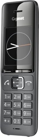 Gigaset Family HX - Additional Handset - DECT Telephone - Timeless and Elegant Design, 2.2 TFT Colour Display, Black [UK Version] [Without Base]