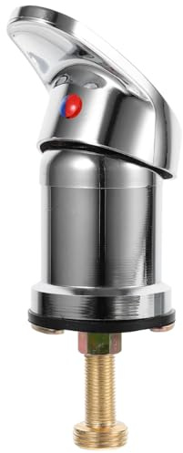 Beaupretty Hair Salon Faucet Hot and Cold Water Mixing Valve Shampoo Bowl Sink Tap Switch for Barber Shop Easy Install 5.31 X 3.34 X 1.85 in