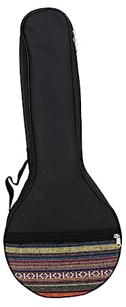 TEMPNAP Banjo Shoulder Bag String Banjo Organizer Made of Non-woven Cloth Zip Use Random Style