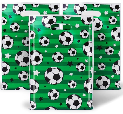 30pcs Bolsas Regalo Fútbol para Cumpleaños Infantiles Niños Chuches Recuerdo Dulces Caramelos Fiesta Comunión Bautizo
