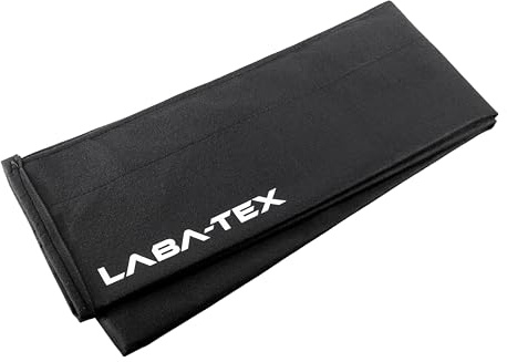 LABA-TEX - Barriera di protezione dalle inondazioni, set da 2: 150 x 25 cm, sacchi di sabbia senza sabbia attivati dall'acqua per porta, porta della cantina e garage, barriera anti-acqua con capacità