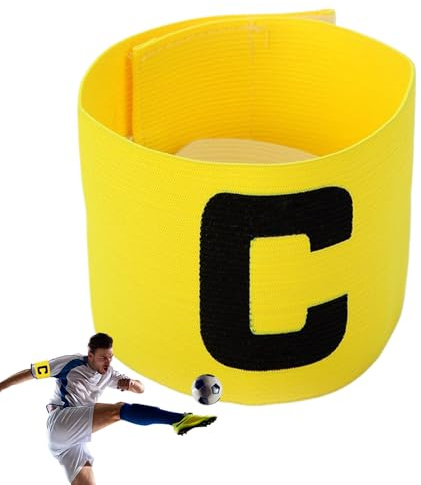 Captain's Armband Soccer - halkfritt elastiskt fotbollskaptensband