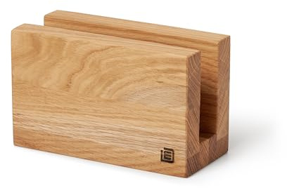 Schneidebretthalter für 1 Schneidebrett aus hochwertiger Eiche | Größe 15 х 9 x 9 cm BHT | Produkt aus der Ukraine | Handarbeit, Geschenk aus Holz | Schneidebrettereinsatz, Bretthalter