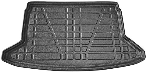 ACPA AUTO Tronco Alfombra De Carga para Kia Ceed HB 2019-2022 Bandeja Maletero Trasero Negro