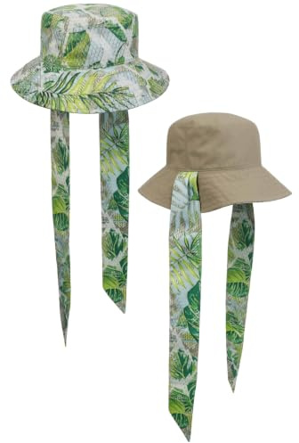 Mayser Anti-Rain Wendehut Buckethut UV-Schutz Damen Frühling Sommer grün One Size