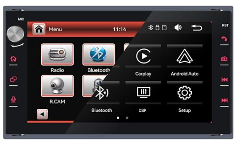Autoradio mit Wireless CarPlay Android Auto Für VW Golf Polo MK3 4 Sharan Jetta Passat B5 MK5 T4 IV Bora 1998-2006 Stereo Player Radio Touchscreen/Bluetooth/RDS/FM/AM/Mirror Link(3 Sätze von UI)