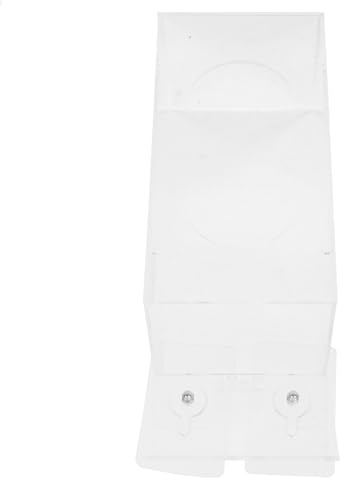 PartyKindom Wall-mounted Glove Dispenser Box Hole, Single Compartment Glove and Mask Storage Organizer for Home, Office, and Laboratory Use