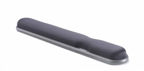 Kensington 22701 - Reposamuñecas de Gel para Teclado, Altura Ajustable, Apoyo Ergonómico para Muñeca y Mano, Negro