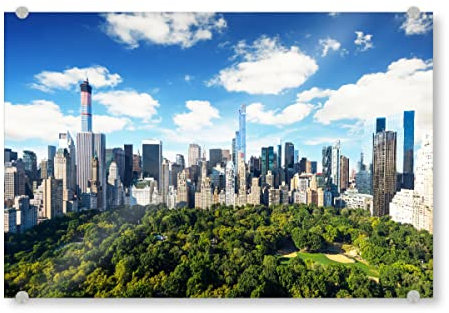 artboxONE Acrylglasbild 45x30 cm Städte New York Central Park Bild hinter Acrylglas - Bild New York Central Park City