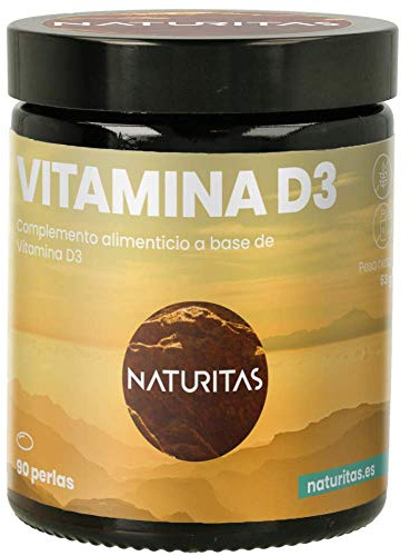 Vitamina D3 4000 UI | 90 perlas | Naturitas Essentials | Alta dosis | Huesos, dientes y defensas | Vitamina D
