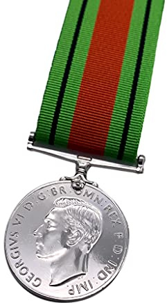 Hornbeam Militaria Replica Defence Medal, WW2, Copy