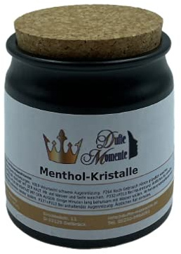 Menthol Kristalle 50g im Keramiktopf von Dufte Momente