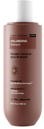 Bare Anatomy Volumizing Shampoo | Volume for Upto 24 Hrs | Strong & Bouncy Hair | Volume Shampoo for Thin Hair | Paraben & Sulphate Free | Women & Men | 250 ml
