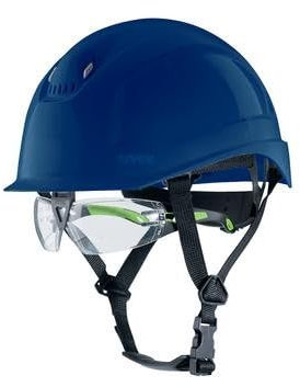 Uvex Schutzhelm pheos S-KR IES 9772555 blau mit Lüftungen 1 Stück