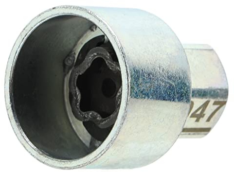 Aramox Llave de Bloqueo de Rueda Antirrobo, Extractor de Tuercas de Seguridad para Llantas, Recambio para 1 3 5 6 7 Series X1 X2 X3 X4 X5 X6 Z4, Acero de Alta Resistencia, Anticorrosión