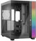 be quiet! Light Base 600 DX Black PC-Gehäuse, atemberaubender Panorama-Blick, Show Case, Dual Chamber Design, massiver ARGB LED-Streifen, invertiert und horizontal nutzbar, Backside Connector Design