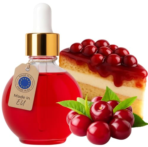 Isabellenails Cuticle Oil 75 ml, pflegendes Nagel- und Nagelhautöl - Nagelpflegeöl in der Kugel mit Mandelöl und Vitamin E für Natur- oder Gelnägel, Nagelhautpflege (Kirsche)