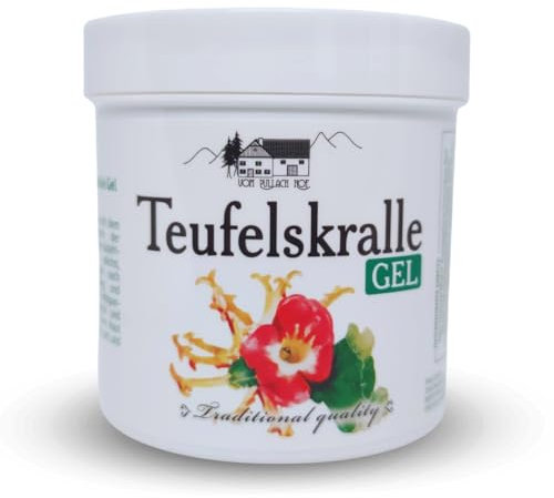 Gel Garra del Diablo (Harpagofito) | Crema Dolores Musculares y Articulaciones | Crema Masaje Muscular para contracturas | Crema Masaje Fisioterapia especial para Tensiones Crónicas | Uso Tópico