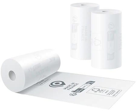 La Bobine Française – 50 Rouleaux TPE 57x40x12 mm – Papier thermique Éco 48 g/m² – Longueur 18 m – Sans BPA – Certifié FSC – Logos TRIMAN & Made in France – Rouleau CB compatible TPE carte bancaire