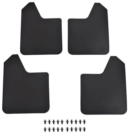 Parafango dell'auto Per Jumper Per Relay Dal 1990 In Poi Parafanghi Paraspruzzi Da Corsa/rally Larghi 48 Cm X 29 Cm(4pcs-set Black)