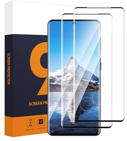 Carantee 2 Stück Schutzfolie für Panzerglas für Samsung Galaxy S20 5G, 3D-Volle Bedeckung Hohe Klarheit Samsung S20 Schutzglas, 9H Härte Frei von Kratzern S20 5G Displayschutzfolie