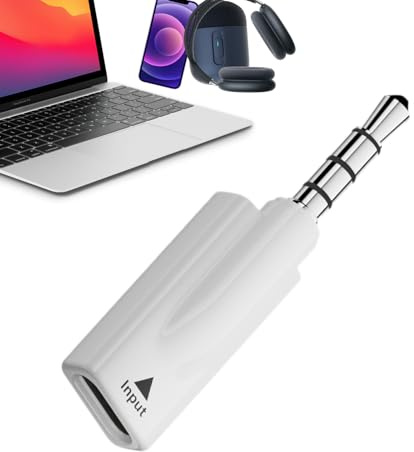 Genérico Adaptador De Auriculares USB C 3.5mm, Convertidor Hembra Dongle, Convertidor De Audio, Tipo C Hembra A Jack Macho para Teléfonos, Tabletas, Cascos Cableados Y Electrónicos