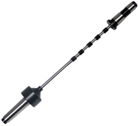 2MT - Juego de mandril de giro para torno de madera de 9.84 pulgadas, cuerpo de metal ajustable con 5 bujes para fabricantes de bolígrafos y bolígrafos de resina, accesorios de tareas de taller, juego