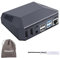 GeeekPi Argon One V2 Raspberry Pi 4 Aluminium Gehäuse mit Lüfter, Aluminium Kühlkörper, Power-Taste, unterstützt Retro Gaming, Filme und Musik