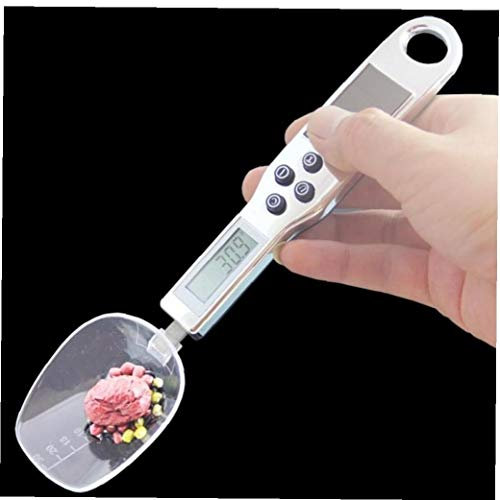 Zonfer 1pc De Mesure De Haute Précision Cuillère Échelle Steelyard Maison De Cuisine 0,1g / 300g LCD Électronique Numérique Outils De Mesure Pesée Cuisine Mesurette Cuisson ()