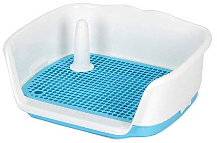 YANYUESHOP Orinatoio per Cani con Colonna, WC per addestramento Animali Domestici Vasino per Cani, Antistatico, Antiscivolo, Punto Fisso, Facile da Pulire, Meno batteri