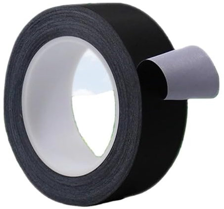 Schwarzes Essigsäure-Klebeband, Kabelbaum-Klebeband, Stoff-Klebeband, Hochtemperatur-Klebeband, flammhemmende Klebebänder, Auto-Klebeband, selbstklebendes elektrisches Isolierband ( Size : 30M , Color