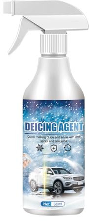 Aublinto Spray per vetri antigelo, Agente antigelo per specchietto retrovisore finestrino Auto Spray antigelo Multifunzionale per Auto antigelo Agente Fusione del Parabrezza dell'automobile