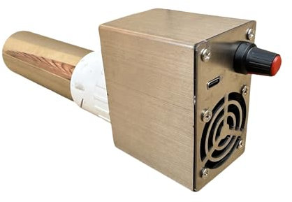 Souffleur d'air portable pour barbecue - Ventilateur portatif - Outil de souffleur d'air électrique pour contrôleurs de vitesse variable en plein air