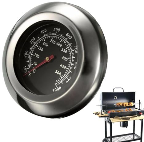 Termometro Per Barbecue - Termometro Per Griglia Per Barbecue Sonda Temperatura Per Barbecue 500°C 1000°F Gradi Indicatore Temperatura Per Affumicatore Per Barbecue Per Acqua, Olio, Liquidi, Aria