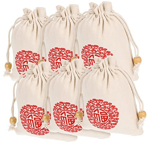SEWOART 6stücke Aufbewahrungsbeutel Mit Kordelzug Für Schmuck Und Kleine Gegenstände Als Geschenktasche Für Hochzeit Und Geburtstag Geeignet