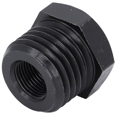 Woodworking Lathe Headstock Spindle Adapter 45 Steel Material for Turning Grinding Drilling 1.61 X 1.61 X 1.26in