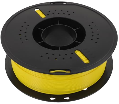 DOITOOL Filamento Pla para Impresoras Bobina Amarilla Compatible con Mayoría de Impresoras para Proyectos DIY Modelado y Aplicaciones de Ingeniería