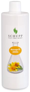 Schupp Massageöl | Arnika | 500 ml + Spender