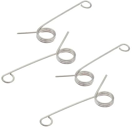 RC Cars Models Parts For Tamiya CW-01 CW01 4pcs Stainless Steel Rear Transmission Gearbox Torsion For Spring Chassis RC Car Upgrade Parts Accessories