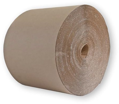 1 Rolle Rollenwellpappe stark | Breite: 40cm | Länge: 70m | ausgezeichnete Polsterwirkung | Verpackung, Schutz, Ausfüllen von empfindlichen Waren | wiederverwendbar | umweltfreundlich | recyclebar