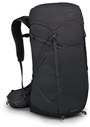 Osprey Sportlite 30L Lightweight Hiking Backpack for Men and Women, Dark Charcoal Grey, M/L
