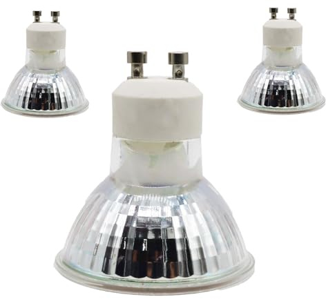 Chao Zan GU10 LED Warmweiss 5W Leuchtmittel Lampe Glühbirne 3000K Energiesparlampe Abstrahlwinkel 120° Spot Nicht Dimmbar Reflektorlampe Birne Licht Strahler Spot, 3 pack (3 Stücke)