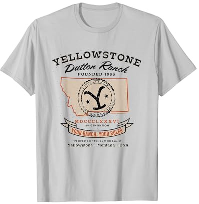 Yellowstone Dutton Ranch der 6. Generation T-Shirt