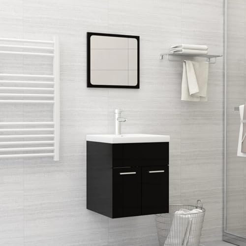 Juroupi Lavabo da Incasso con Rubinetto 42x39x18 cm in Ceramica Bianco,Lavandini Bagno,Lavabo da Incasso,Lavandini,Lavandini Bagno-148623