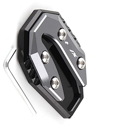 JGANRF Seitenständer Vergrößern Ständer Passen Zubehör Für Y&amaha NVX155 AEROX155 NVX AEROX 2015-2019 Motorrad-Seitenständer Fußvergrößerer