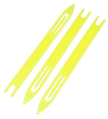 PERSELOSO 30piezas Agujas De Reparación De Redes De Pesca Herramienta De Tejer De Amarillo Para Reparar Redes De Pesca y Accesorios De Costura