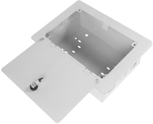 Alipis Outdoor Metal Electrical Box 30-Pair Weatherproof Junction Box with Cable Enclosure for Telephone and TV Distribution for Outdoor Electrical Connections